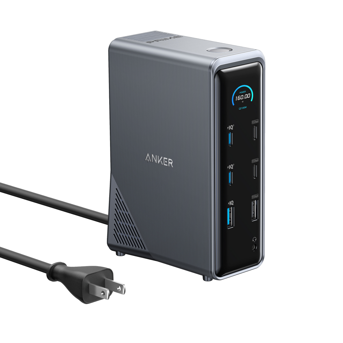 Anker Prime Charging Docking Station (14-in-1, Dual Display, 160W)