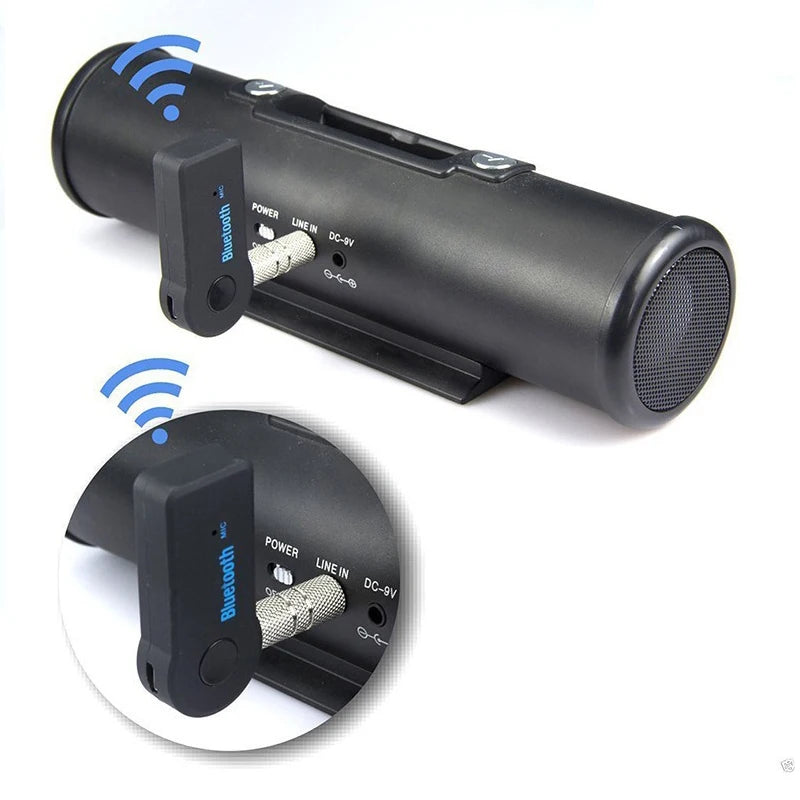 AUX Car Bluetooth Receiver,3.5Mm Socket 5.0 Wireless Bluetooth Adapter,Audio Converter Mobile Phone Hands-Free Stereo
