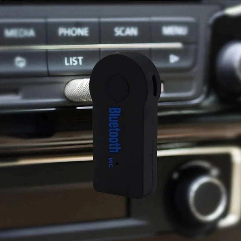 AUX Car Bluetooth Receiver,3.5Mm Socket 5.0 Wireless Bluetooth Adapter,Audio Converter Mobile Phone Hands-Free Stereo